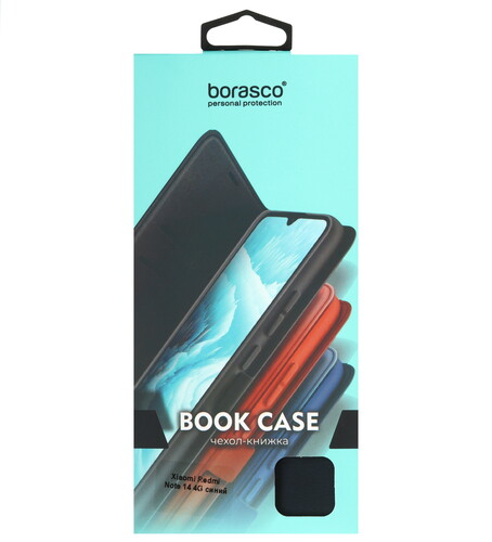 Купить Чехол-книжка  BoraSCO Book Case для Xiaomi Redmi Note 14 синий  5604768. Характеристики, отзывы и цены в Донецке