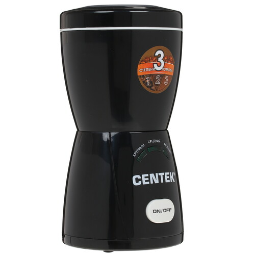 Купить Кофемолка электрическая Centek CT-1354 черный  1114169. Характеристики, отзывы и цены в Донецке