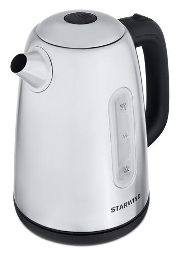 Купить Электрочайник Starwind SKS3210 серебристый  5301616. Характеристики, отзывы и цены в Донецке