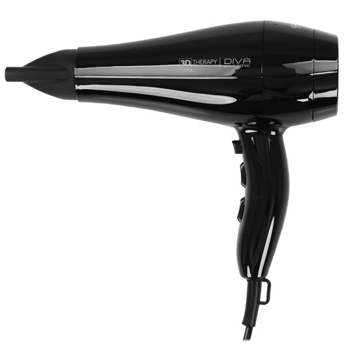 Купить Фен GA.MA DIVA 3D THERAPY черный  5358796. Характеристики, отзывы и цены в Донецке