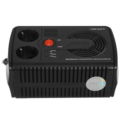 Купить Стабилизатор напряжения Uniel U-STR-500/1  7900137. Характеристики, отзывы и цены в Донецке
