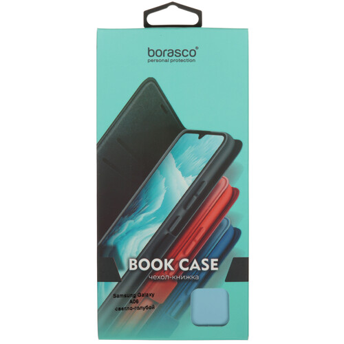 Купить Накладка  BoraSCO для Samsung Galaxy A06 голубой  5621800. Характеристики, отзывы и цены в Донецке