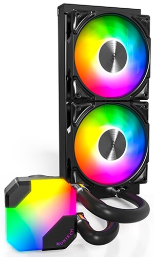 Купить Система охлаждения Montech HyperFlow 240 ARGB черная  5464341. Характеристики, отзывы и цены в Донецке