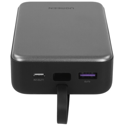 Купить Портативный аккумулятор Ugreen PB505 серый  5494220. Характеристики, отзывы и цены в Донецке