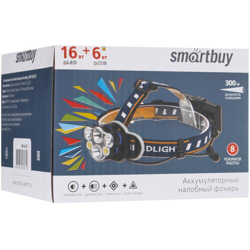 Купить Фонарь Smartbuy SBF-HL027  1630704. Характеристики, отзывы и цены в Донецке