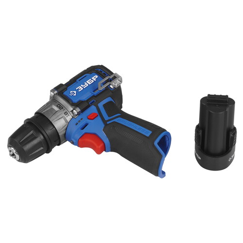 Купить ЗУБР  КОМБИ 4, набор: модульная дрель-шуруповерт + LED фонарь, BRUSHLESS, 12 В, 45 Нм, 2 АКБ тип Т7 (2 Ач), кейс, Профессионал (DB-125-22F)  9275983. Характеристики, отзывы и цены в Донецке