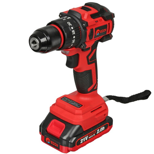 Купить Дрель-шуруповерт EDON UAD-21PBL  9296374. Характеристики, отзывы и цены в Донецке