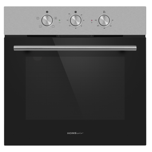 Купить Электрический духовой шкаф HOMSair OES604S серебристый  9100955. Характеристики, отзывы и цены в Донецке