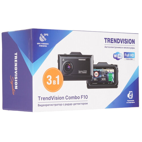 Купить Видеорегистратор с радар-детектором TrendVision Combo F10  9209500. Характеристики, отзывы и цены в Донецке