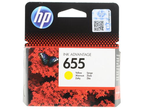 Купить Картридж HP 655 (CZ112AE) желтый  0154941. Характеристики, отзывы и цены в Донецке