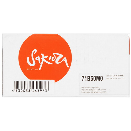 Купить Картридж лазерный SAKURA 71B50M0 пурпурный  5363704. Характеристики, отзывы и цены в Донецке