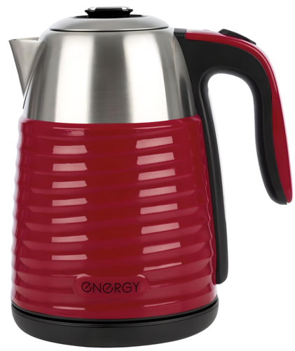 Купить Электрочайник ENERGY E-253 красный  5360657. Характеристики, отзывы и цены в Донецке