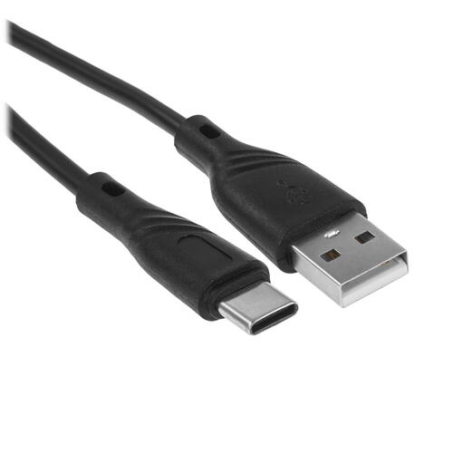 Купить Кабель круглый Cablexpert USB Type-C - USB 2.0 Type-A черный 1 м  5452412. Характеристики, отзывы и цены в Донецке