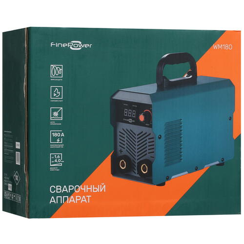 Купить Сварочный аппарат FinePower WM180  5405456. Характеристики, отзывы и цены в Донецке