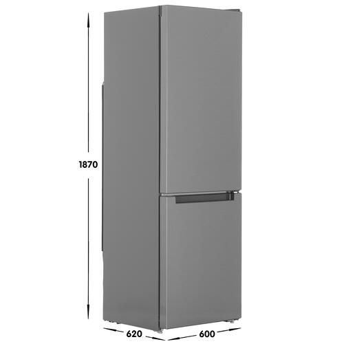 Купить Холодильник с морозильником   Indesit ITS 4180 XB серебристый  9082292. Характеристики, отзывы и цены в Донецке