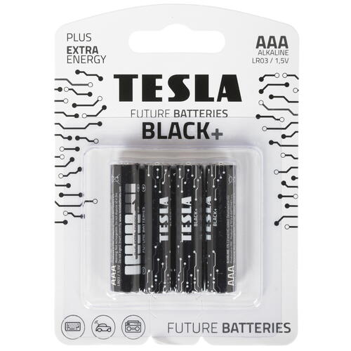 Купить Батарейка TESLA BLACK AAA / AAA (LR03/FR03)  4723917. Характеристики, отзывы и цены в Донецке