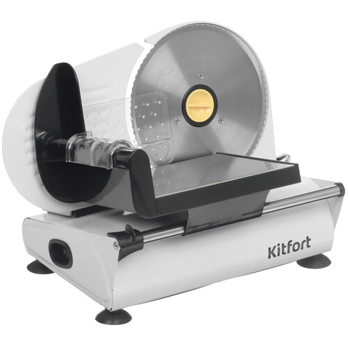 Купить Ломтерезка Kitfort КТ-6269 серебристый  9110288. Характеристики, отзывы и цены в Донецке
