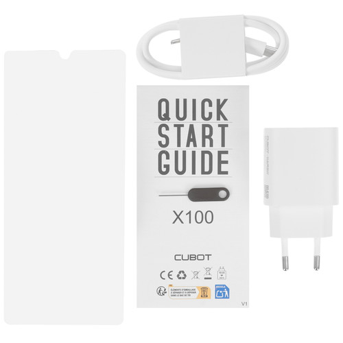 Купить 6.88" Смартфон Cubot X100 256 ГБ черный  5679250. Характеристики, отзывы и цены в Донецке