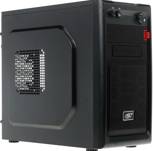 Купить Корпус DEEPCOOL Smarter [DP-MATX-SMTR] черный  1001386. Характеристики, отзывы и цены в Донецке