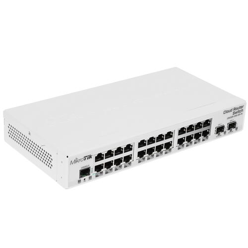 Купить Коммутатор MikroTik CRS326-24G-2S+IN  4744807. Характеристики, отзывы и цены в Донецке