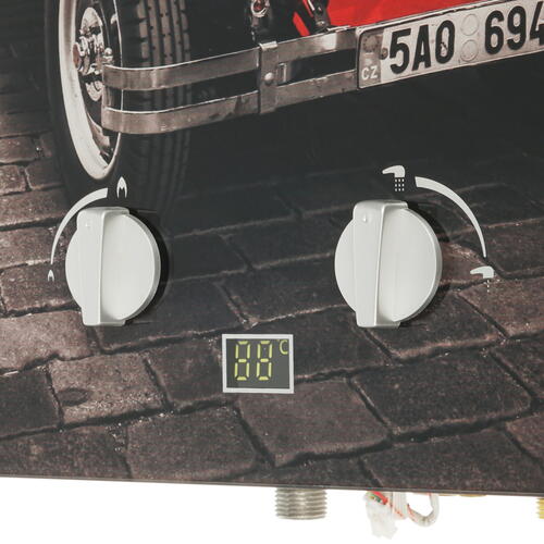 Купить Водонагреватель газовый Wertrus 10EG RED GLASS  5321831. Характеристики, отзывы и цены в Донецке