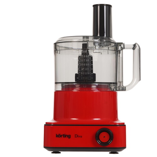 Купить Кухонный комбайн Korting KFP 0201 Diva красный  9232807. Характеристики, отзывы и цены в Донецке