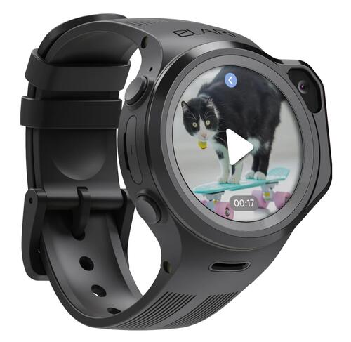 Купить Детские часы ELARI Kidphone 4GR M черный  9070311. Характеристики, отзывы и цены в Донецке