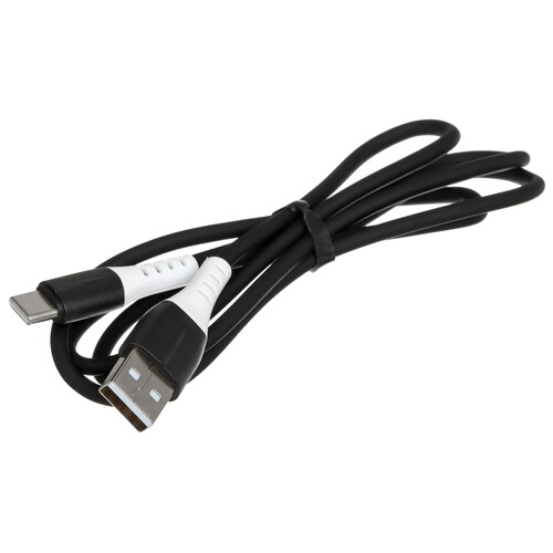 Купить Кабель круглый Hoco USB Type-C - USB 2.0 Type-A черный 1 м  5475041. Характеристики, отзывы и цены в Донецке