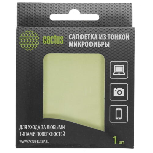Купить Салфетка Cactus CS-MF01  8130675. Характеристики, отзывы и цены в Донецке