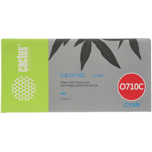 Купить Картридж лазерный Cactus CS-O710C голубой, с чипом  7937205. Характеристики, отзывы и цены в Донецке