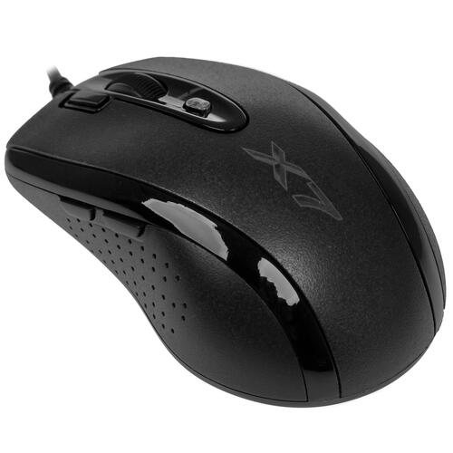 Купить Мышь проводная A4Tech X-710МК  черный  1072410. Характеристики, отзывы и цены в Донецке