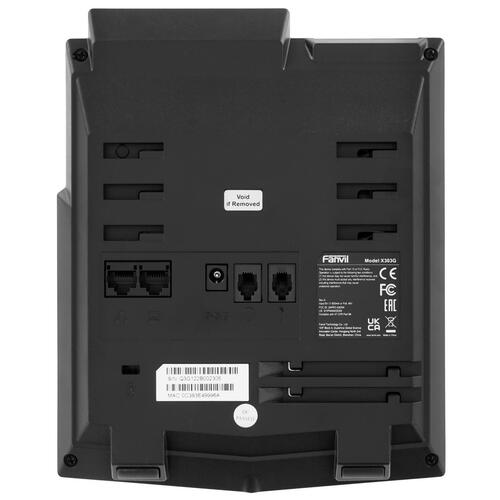 Купить Телефон VoIP Fanvil X303G черный  9983639. Характеристики, отзывы и цены в Донецке