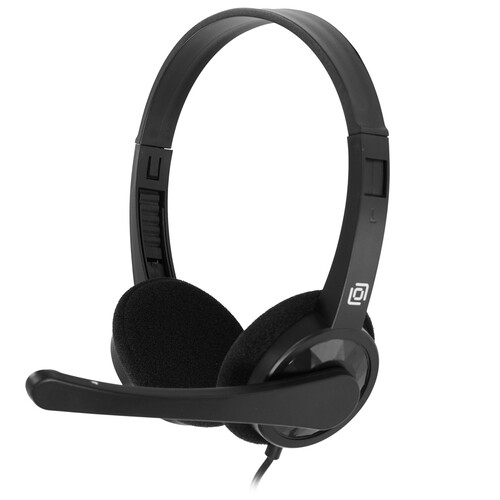 Купить Проводные наушники Оклик HS-M600 черный 2023  9200700. Характеристики, отзывы и цены в Донецке