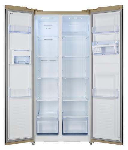 Купить Холодильник Side by Side  Nordfrost RFS 484D NFH золотистый  9069187. Характеристики, отзывы и цены в Донецке