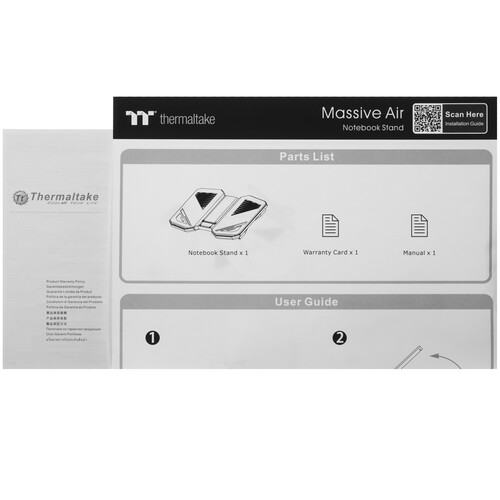 Купить Подставка для ноутбука Thermaltake Massive Air черный  5624028. Характеристики, отзывы и цены в Донецке