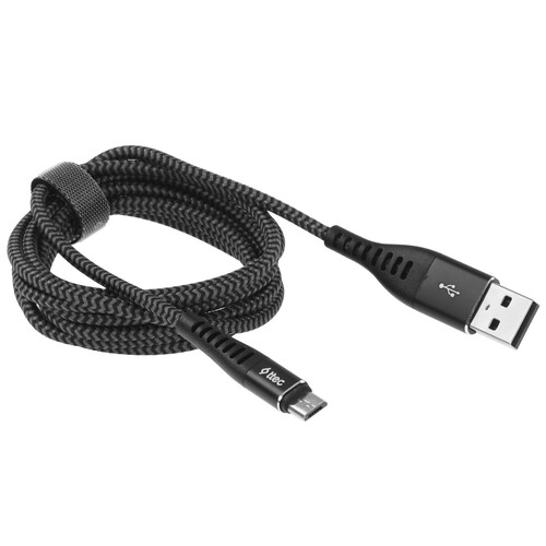 Купить Кабель круглый TTEC micro USB - USB 2.0 Type-A черный 1.5 м  9140764. Характеристики, отзывы и цены в Донецке