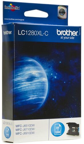Купить Картридж Brother LC-1280XLC голубой  0138103. Характеристики, отзывы и цены в Донецке