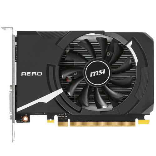 Купить Видеокарта MSI GeForce GT 1030 AERO ITX OC [GT 1030 AERO ITX 2GD4 OC]  1245112. Характеристики, отзывы и цены в Донецке