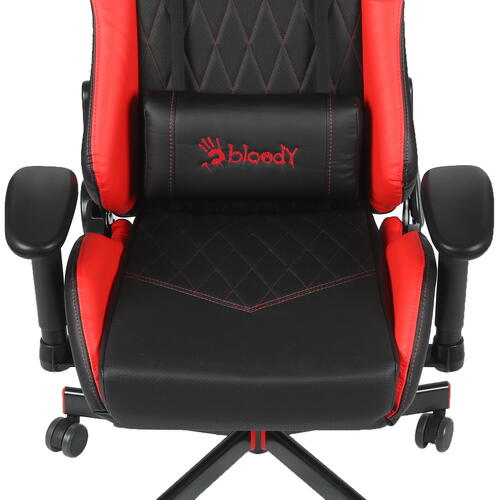 Купить Кресло игровое A4Tech Bloody GC-870 красный  4790295. Характеристики, отзывы и цены в Донецке