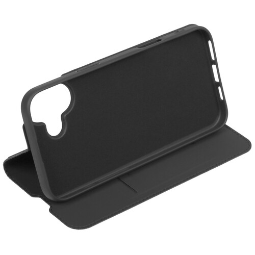Купить Чехол-книжка  BoraSCO Smart Cover для Apple iPhone 16 Plus черный  5473630. Характеристики, отзывы и цены в Донецке