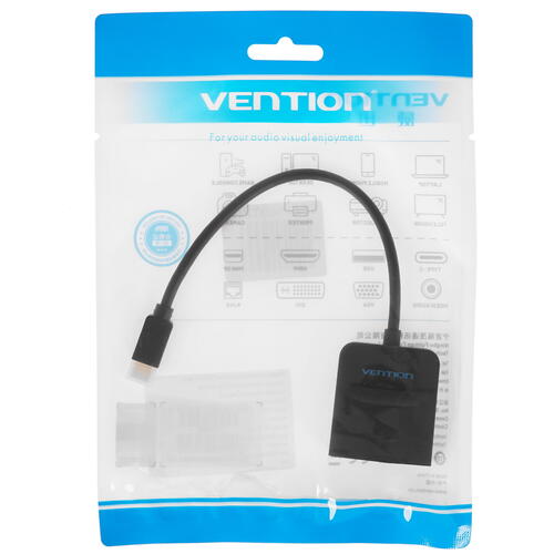 Купить Переходник однонаправленный Vention USB Type-C - VGA, 0.15 м  5088015. Характеристики, отзывы и цены в Донецке