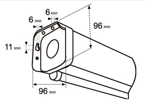 Купить 135" Экран для проектора Lumien Eco Picture LEP-100125  1677215. Характеристики, отзывы и цены в Донецке