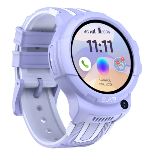 Купить Детские часы ELARI KidPhone 4G Wink фиолетовый  5097452. Характеристики, отзывы и цены в Донецке