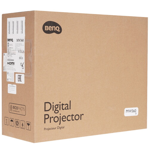 Купить Проектор BenQ MW560 белый  9190632. Характеристики, отзывы и цены в Донецке
