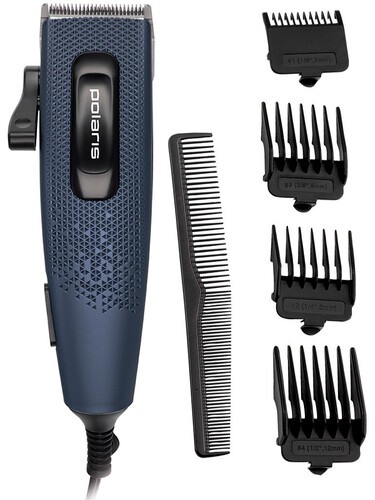 Купить Машинка для стрижки Polaris PHC 0954 синий/черный  8147390. Характеристики, отзывы и цены в Донецке