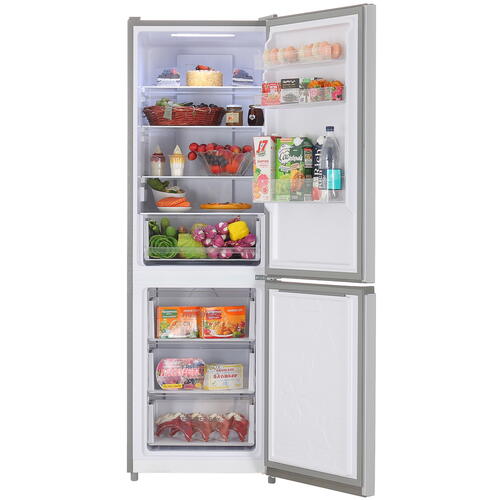 Купить Холодильник с морозильником  Nordfrost RFC 350D NFS серебристый  9944654. Характеристики, отзывы и цены в Донецке