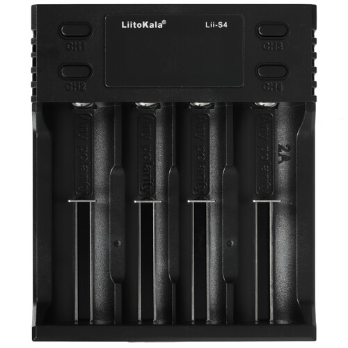 Купить Зарядное устройство LiitoKala Lii-S4  9212335. Характеристики, отзывы и цены в Донецке