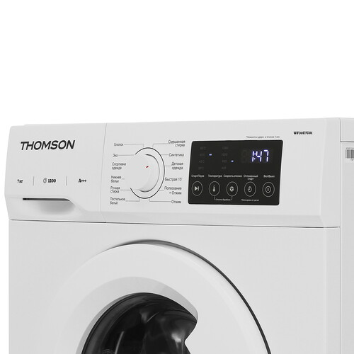 Купить Стиральная машина THOMSON WF30E7U01 белый  9242729. Характеристики, отзывы и цены в Донецке
