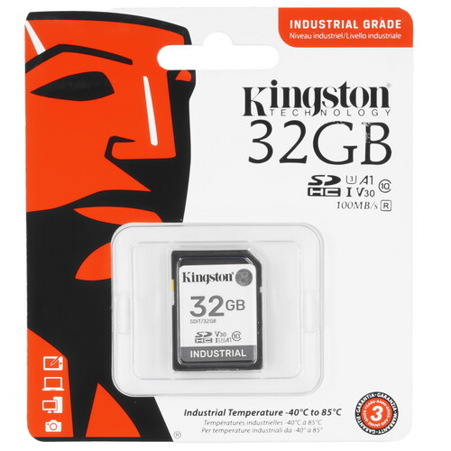 Купить Карта памяти Kingston Industrial SDHC 32 ГБ  5447533. Характеристики, отзывы и цены в Донецке