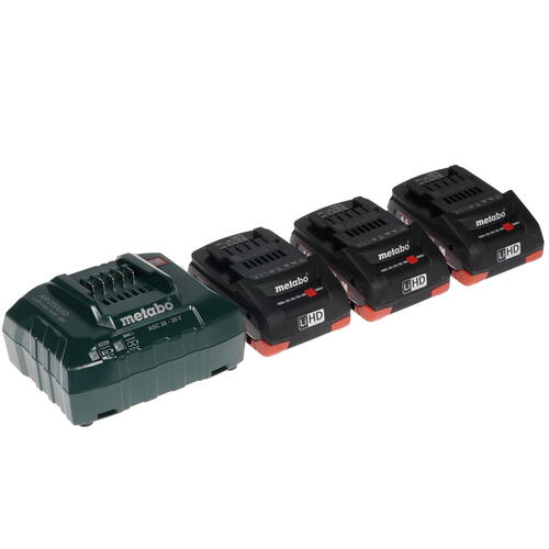 Купить Набор аккумуляторов и зарядных устройств Metabo Basic-Set 685132000 CAS 18V  8121215. Характеристики, отзывы и цены в Донецке